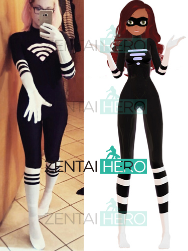 Lady Wifi Superhero Cosplay Costume [18081602] - $38.99 - Superhero  costumes online store | cosplay zentai costume ideas for party - A popular  superhero cosplay costume online store