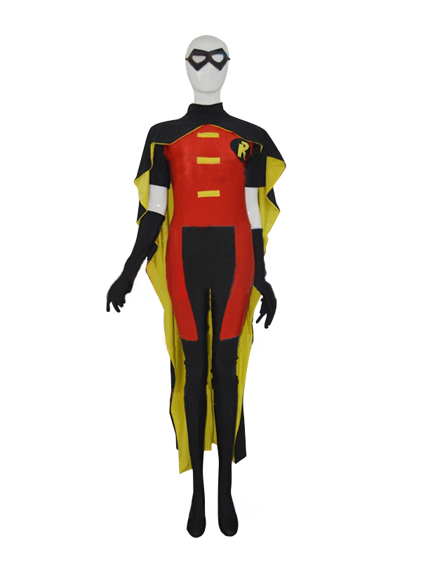 Comics Strong Mens' Robin Superhero Cosplay Costume