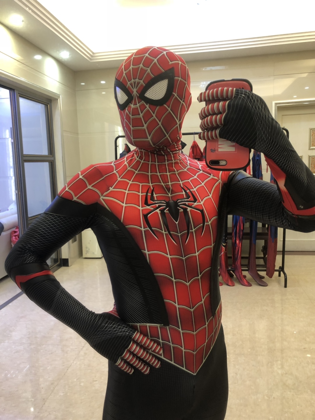 2019 Raimi Spider Hybrid Costume Far From Home Spiderman Suit [19092306