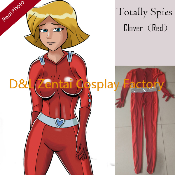 Totally Spies Cosplay Costume Pour Enfants Et Adultes Zentai Clover Sam  Alex Britney Mandy Halloween